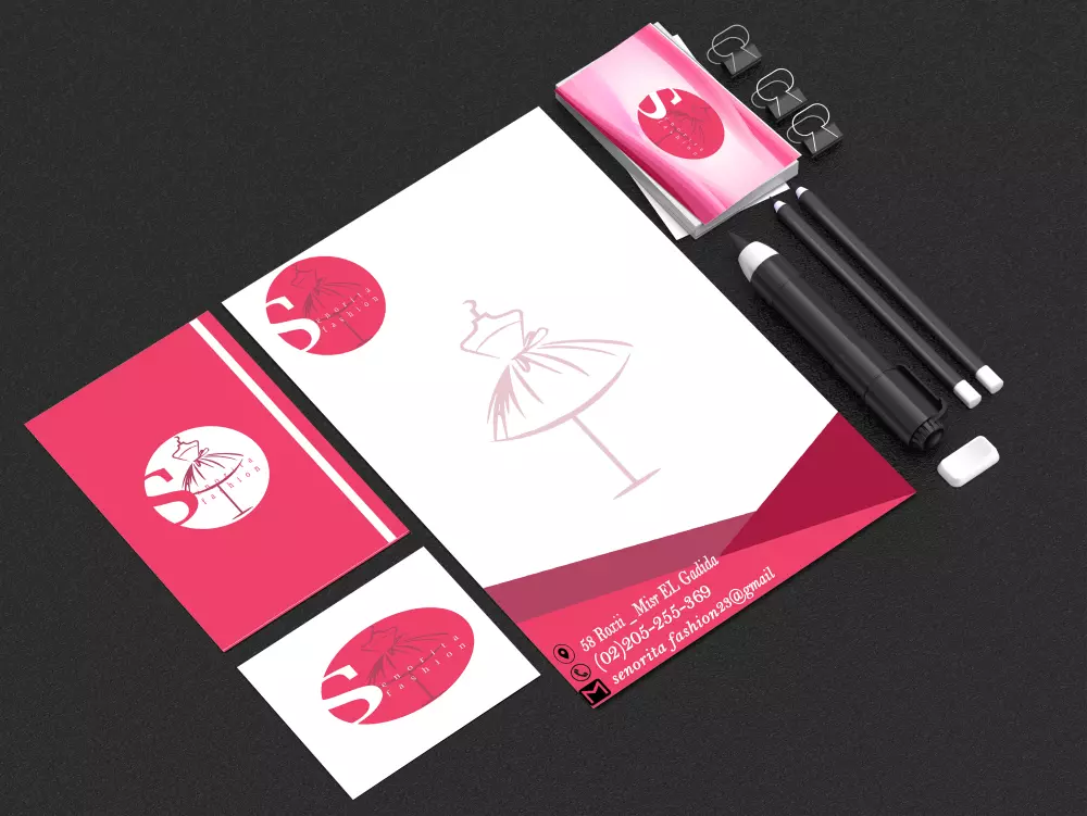 تصميم هوية بصرية احترافية (6 عناصر ب 50 دولار فقط )  BRAND IDENTITY