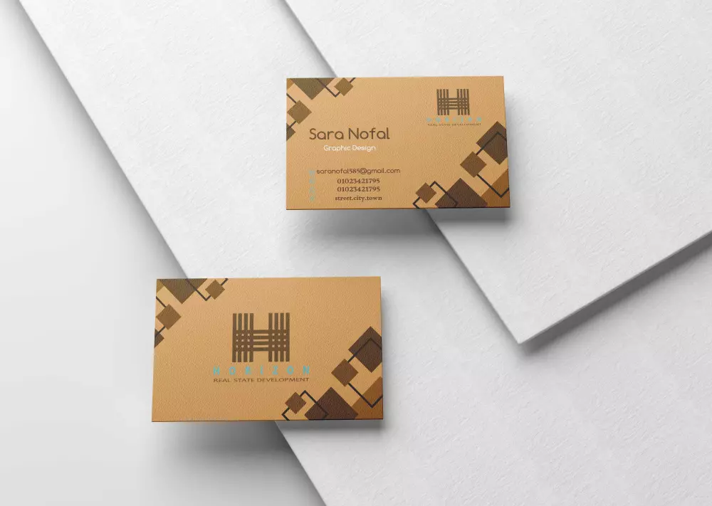 تصميم كروت شخصية (بيزنس كارد ) احترافي