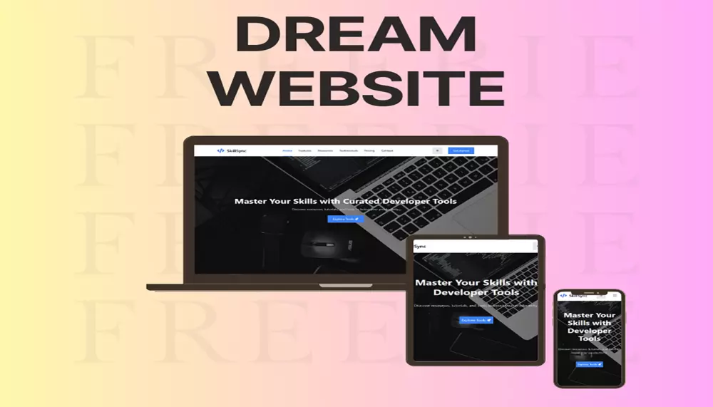 انشاء موقع احترافى يناسب فكرتك