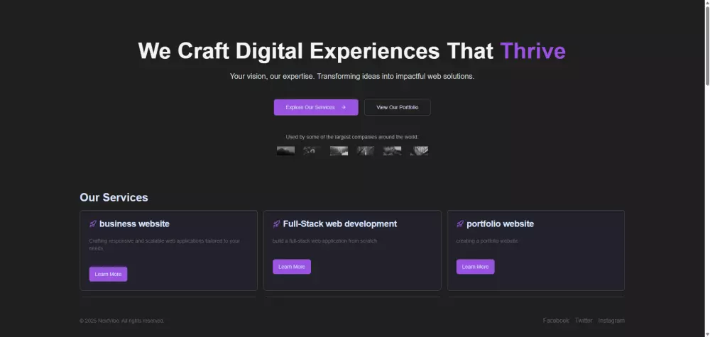 برمجه وتصميم المواقع الإلكترونية