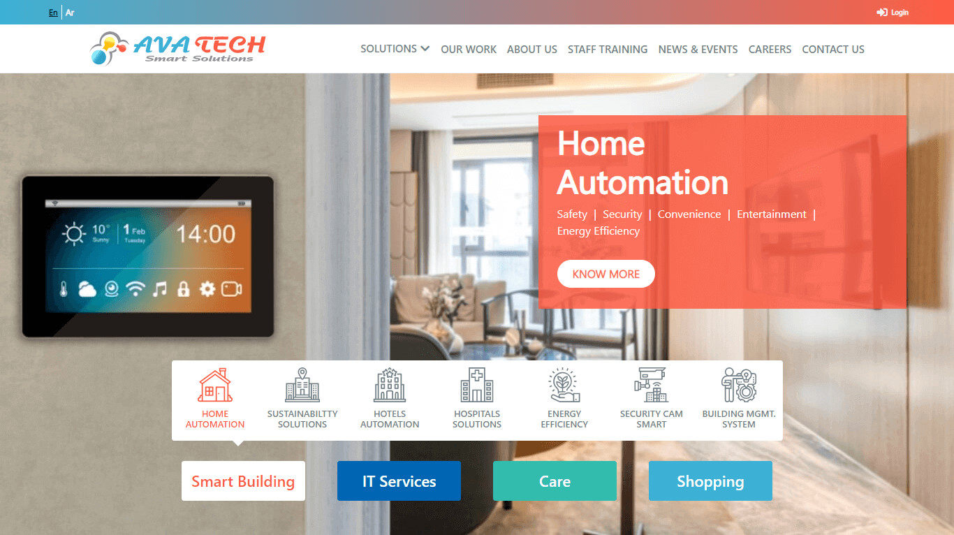 برمجة و تصميم موقع متجاوب مع جميع الشاشات