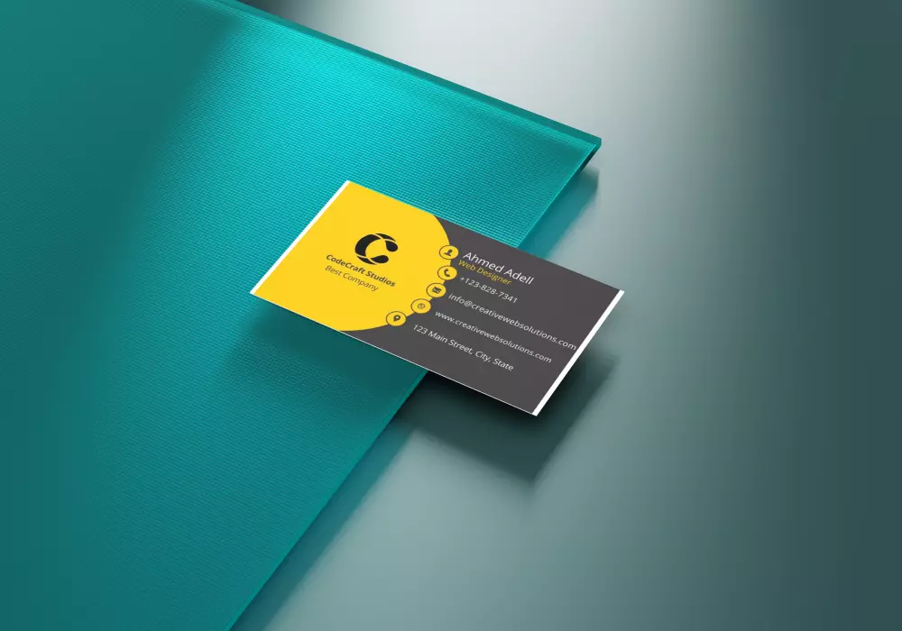 (سأقدم خدمات تصميم بطاقة عمل احترافية)