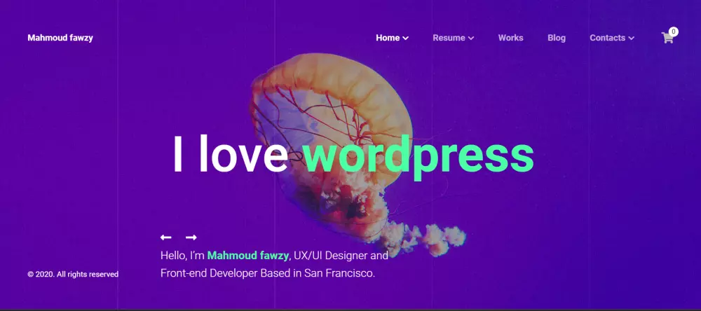 تصميم مواقع تعريفيه بطريقه احترافيه