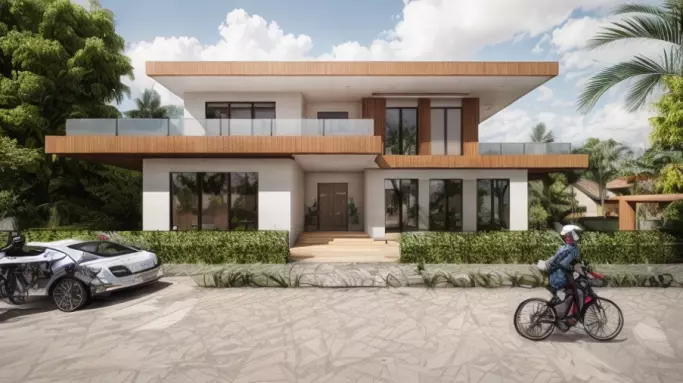 سوف أقدم تصميم واجهة معمارية مقابل 25 دولار