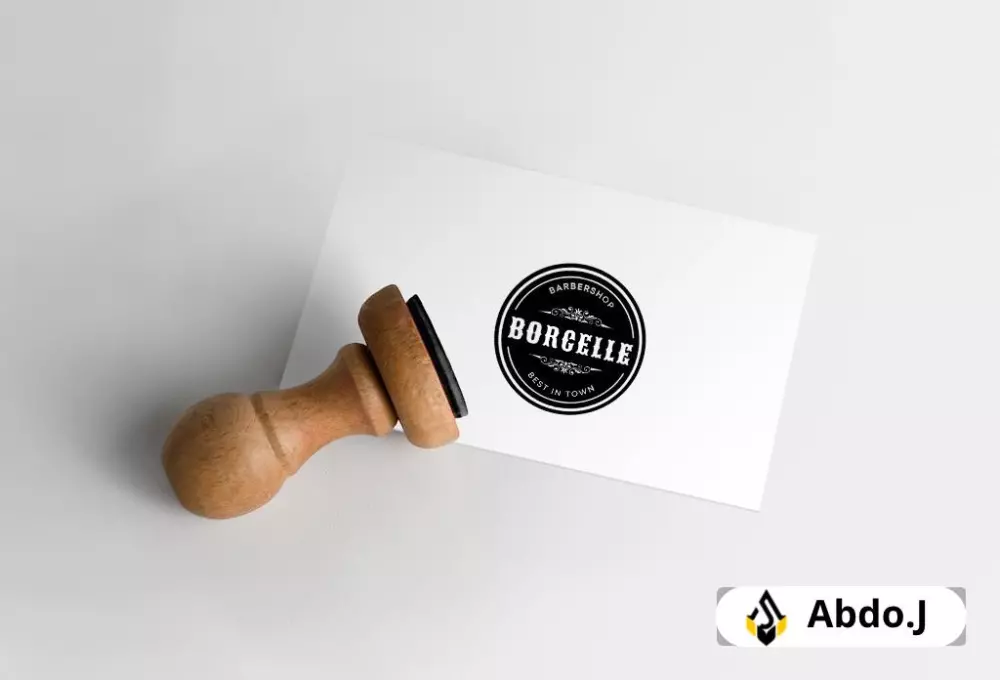 تصميم ختم متناسق مع شعارك