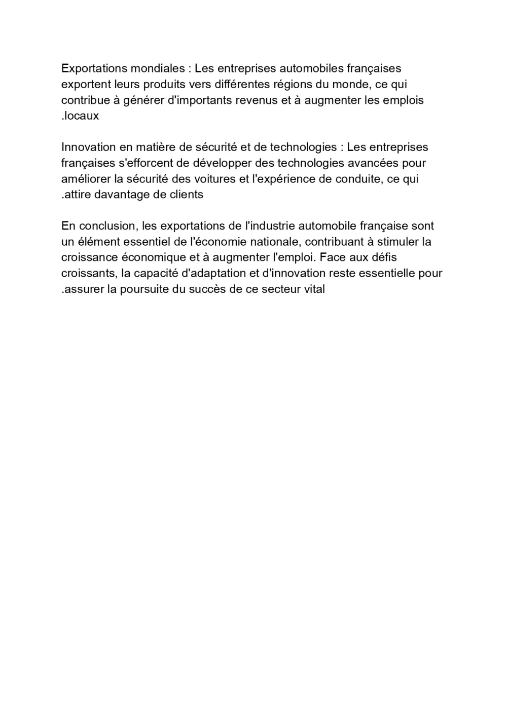 مترجم  باحترافيه  من اللغة  الفرنسية  إلى اللغة  العربية