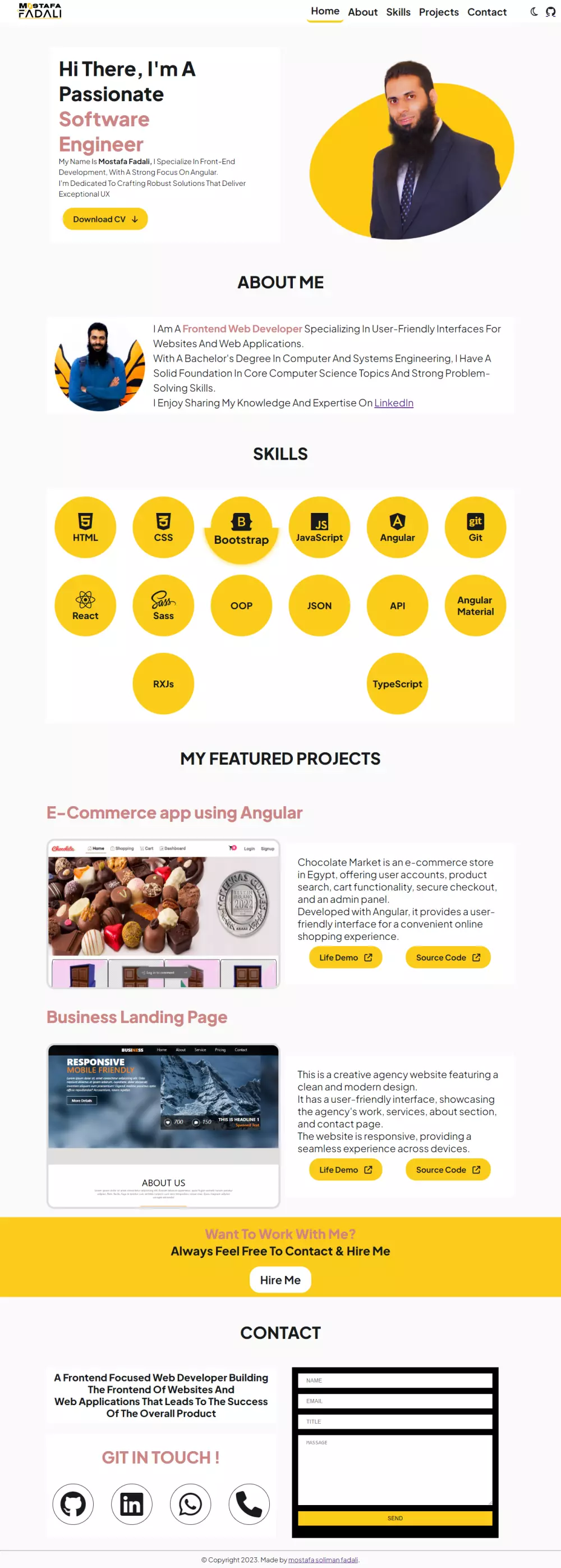 تطوير موقع ويب أحترافي و متجاوب مع جميع الأجهزة