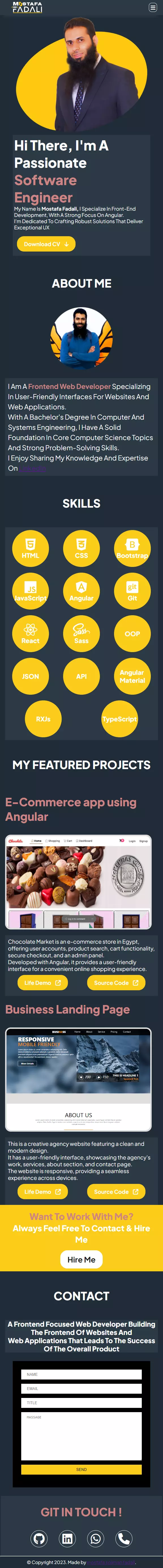 تطوير موقع ويب أحترافي و متجاوب مع جميع الأجهزة