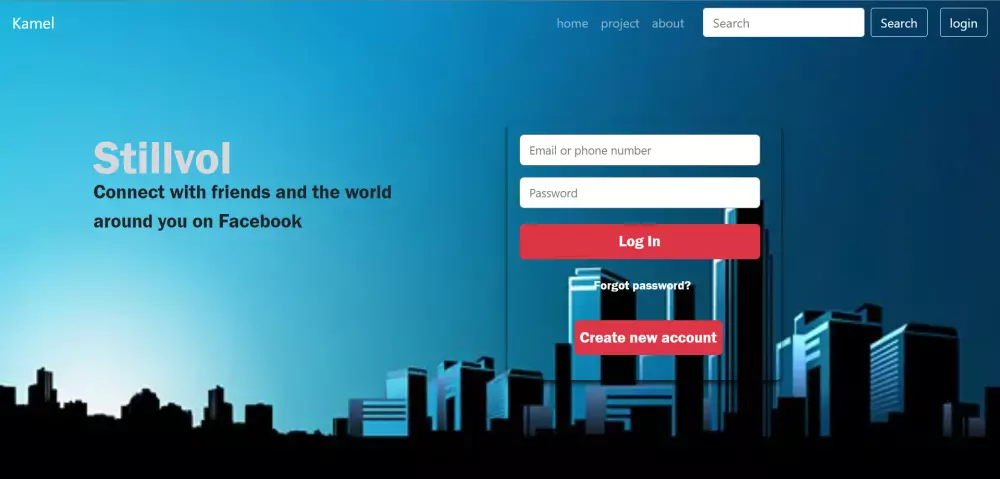 بناء موقع ويب بسيط او عملي بخصائص اضافية