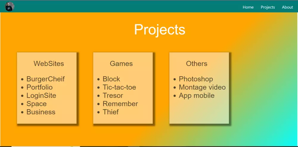 بناء موقع ويب بسيط او عملي بخصائص اضافية