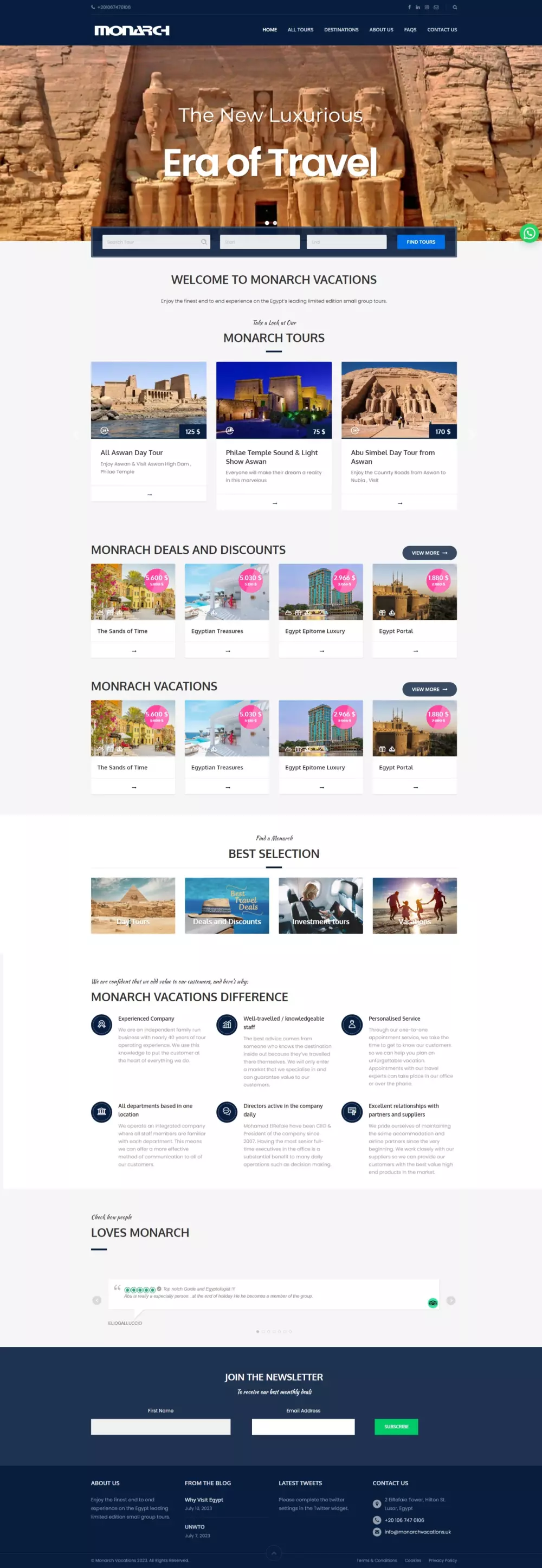 تصميم موقع كامل متجاوب مع جميع المتصفحات