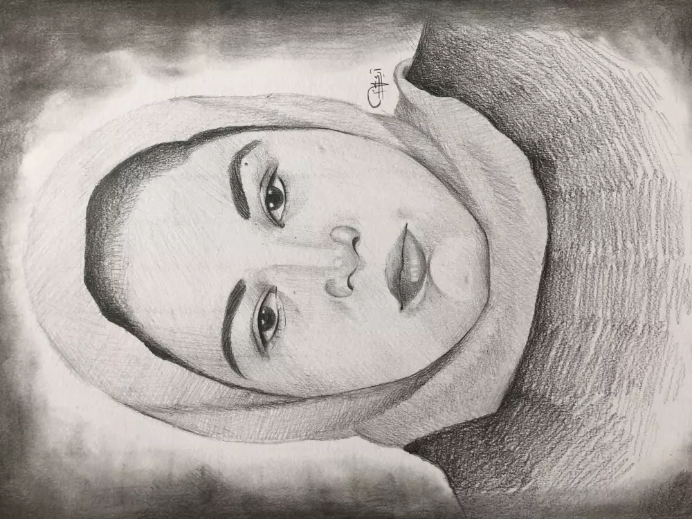 رسم بورتريه رصاص