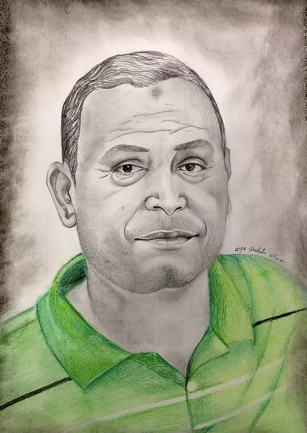 رسم بورتريه رصاص