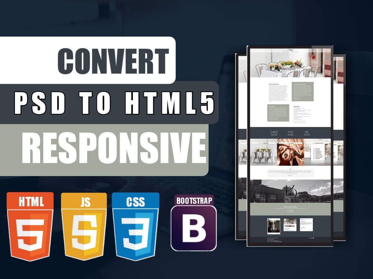 تحويل ملف psd ل HTML5