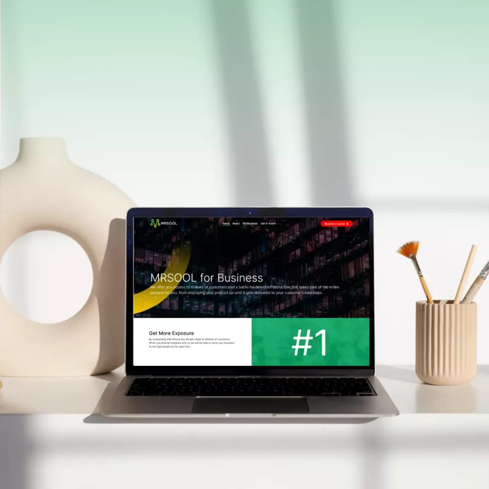 تصميم موقع تعريفي باستخدام React