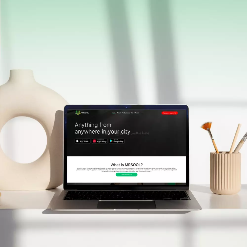 تصميم موقع تعريفي باستخدام React