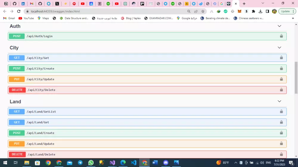 بناء وتطوير مواقع ويب