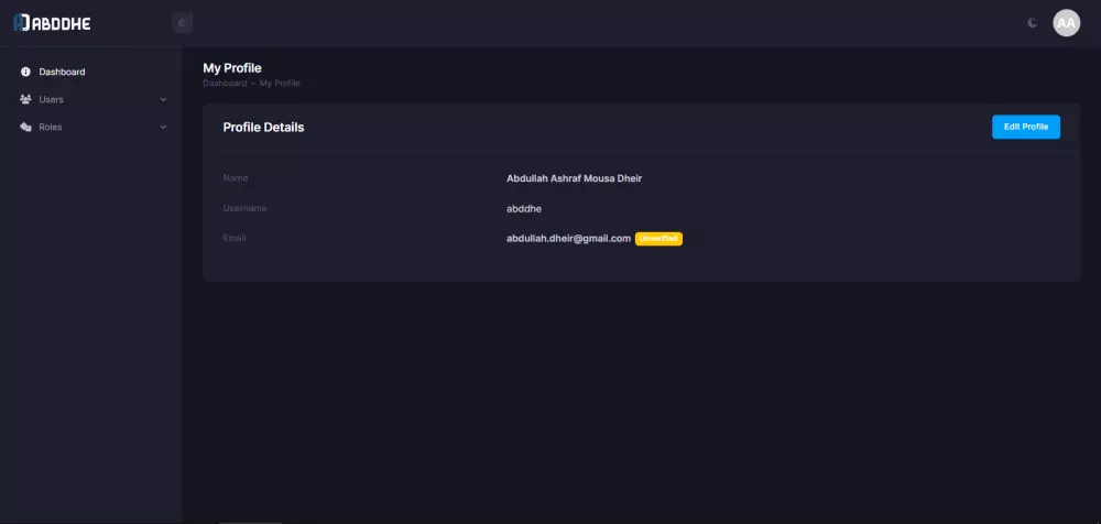 برمجة لوحة تحكم احترافية بإستخدام إطار العمل Laravel