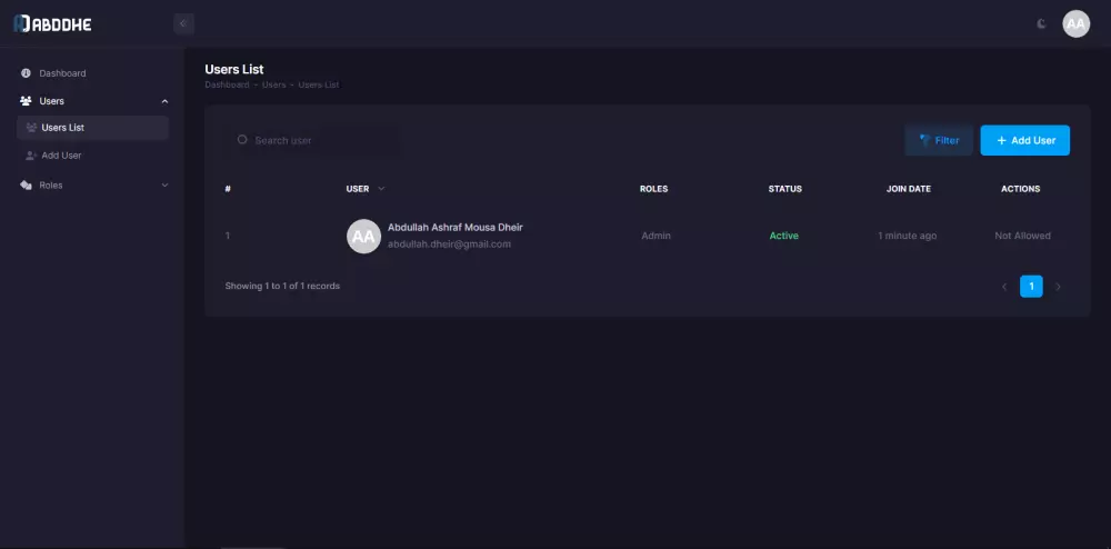 برمجة لوحة تحكم احترافية بإستخدام إطار العمل Laravel