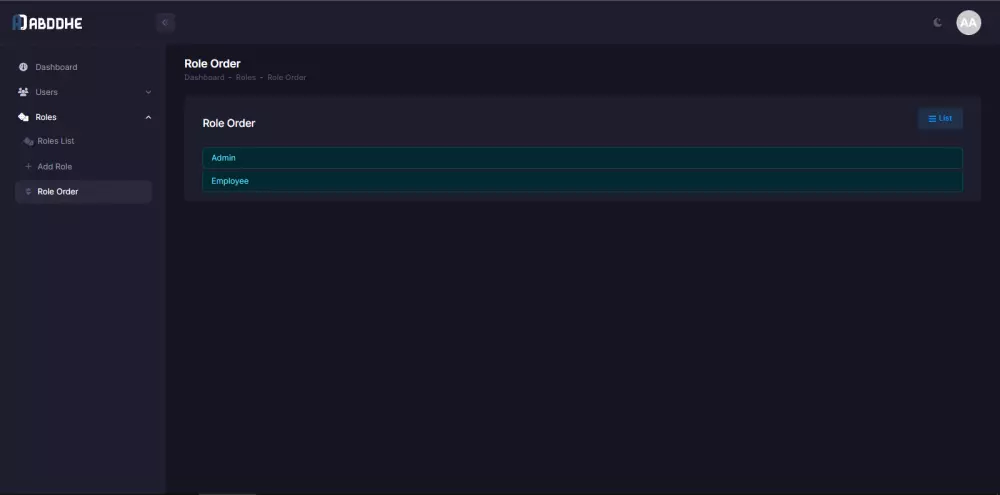 برمجة لوحة تحكم احترافية بإستخدام إطار العمل Laravel