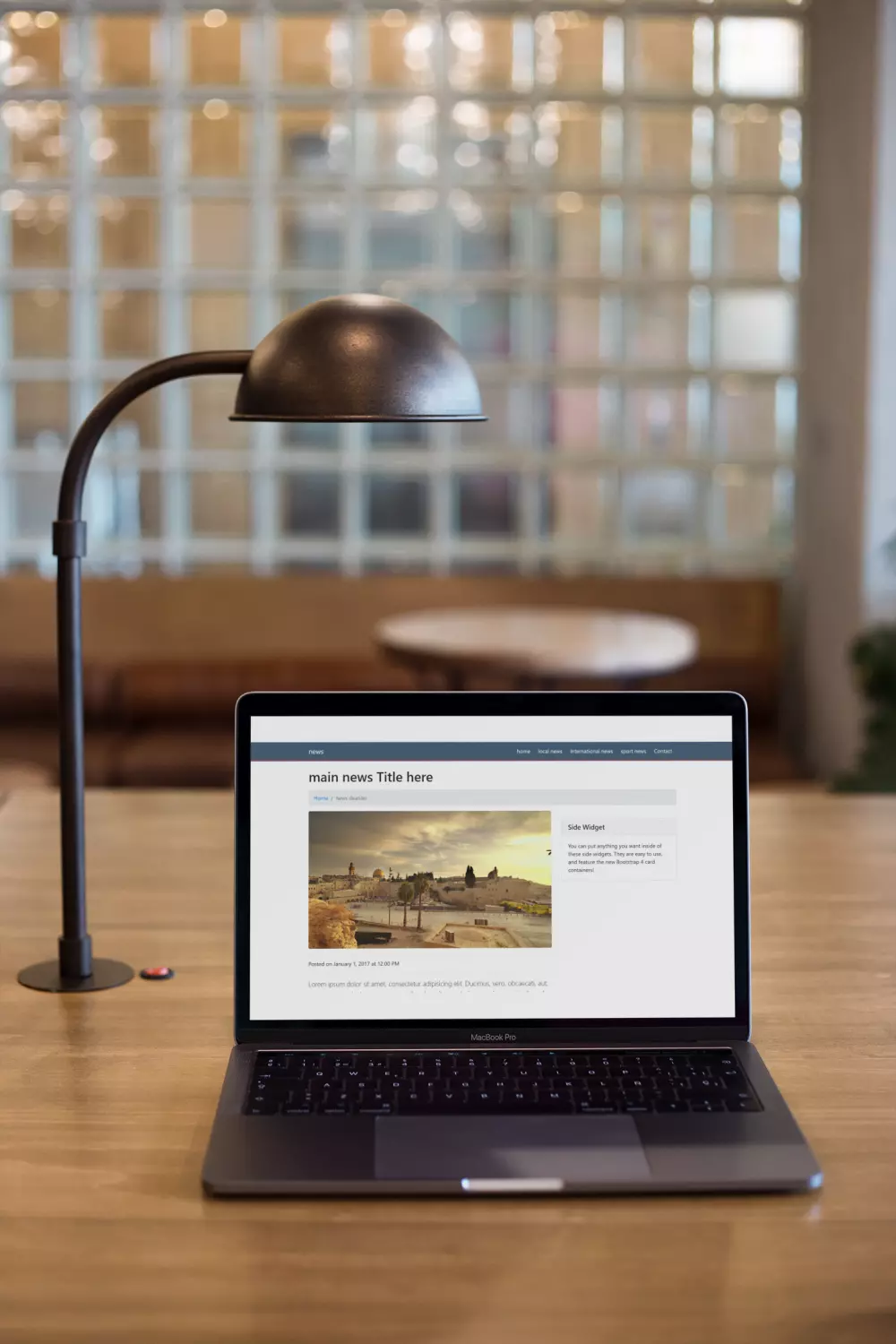 برمجة موقع اخباري من الصفر