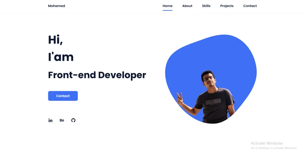 بناء موقع كامل Front-End بتصميم عصري