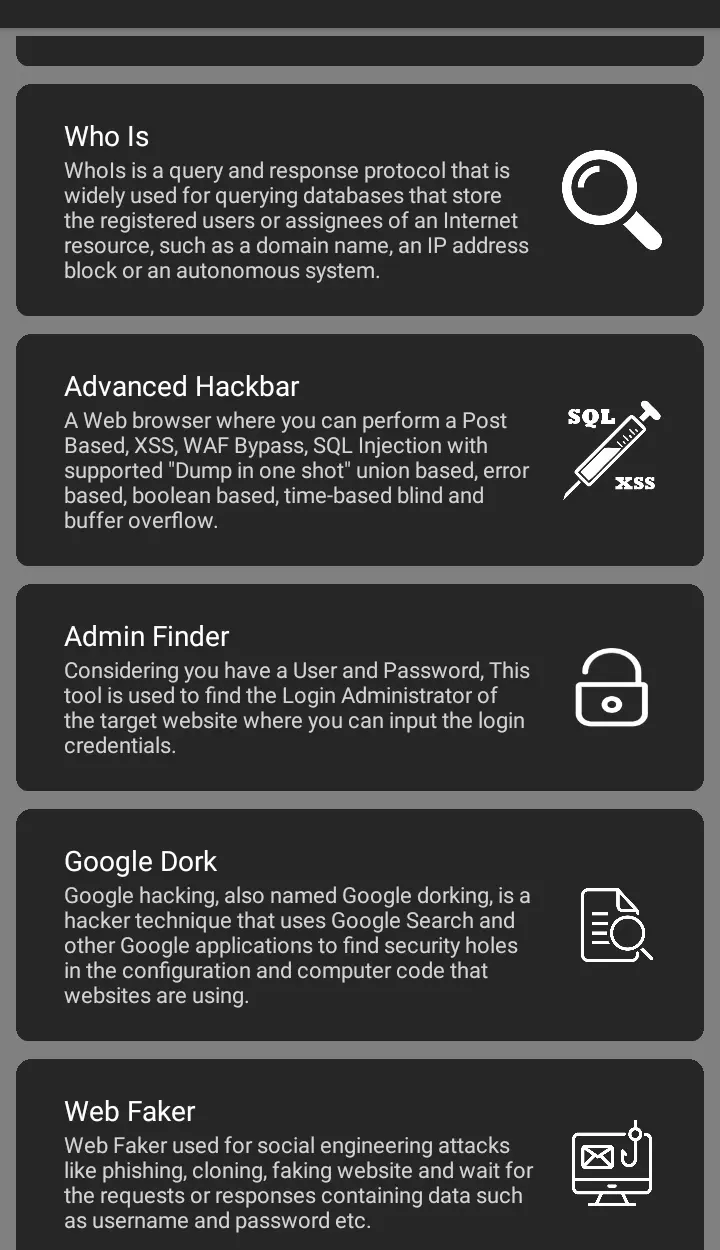 فحص المواقع والمدونات والمنتديات
