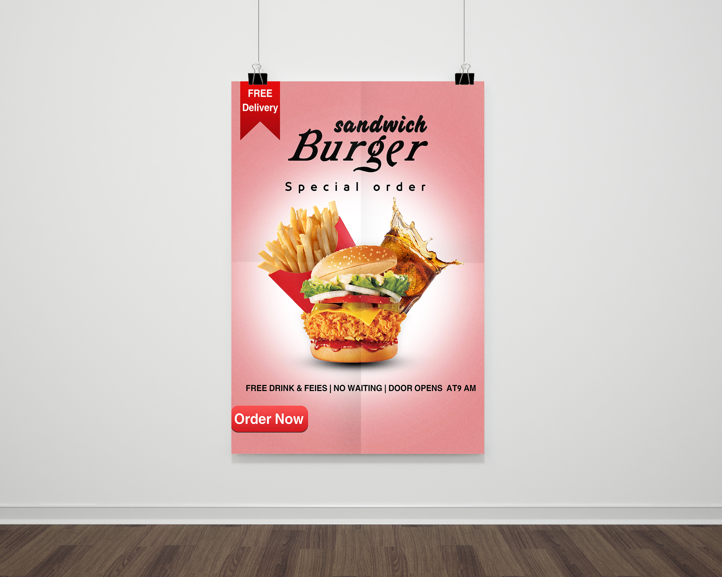 تصميم إعلان سوشيال ميديا باحترافية وبشكل جذاب