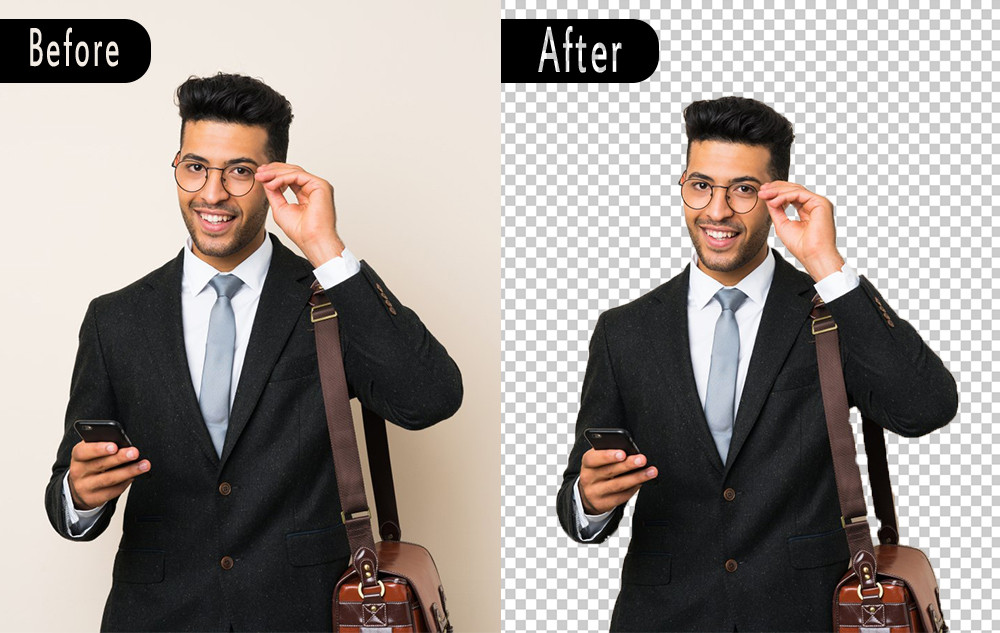 ازالة الخلفية عن 50 صورة