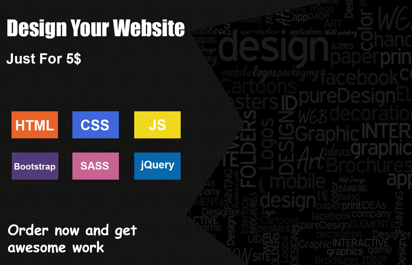 سأقوم بانشاء موقع الكترونى متجاوب مع جميع الشاشات مقابل 5$