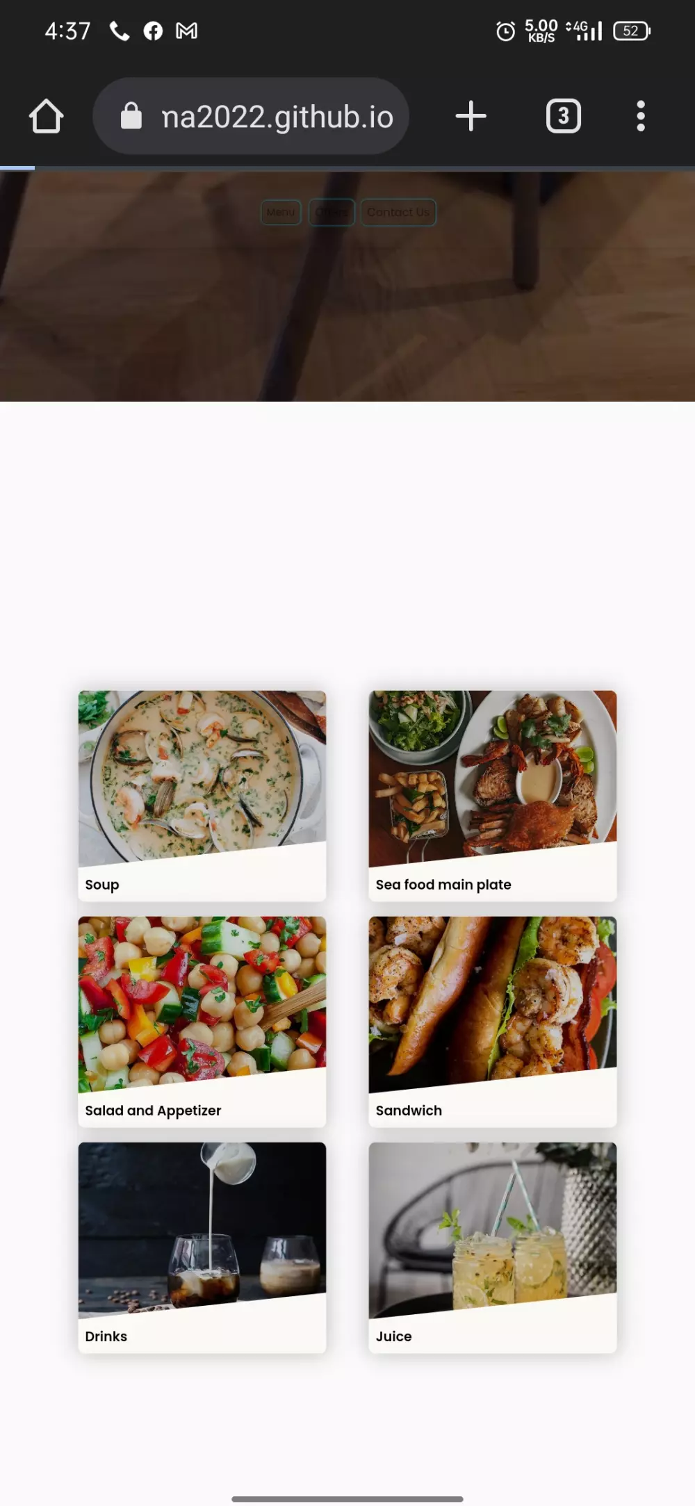 تصميم موقع الكتروني كامل بإستخدام JavaScript