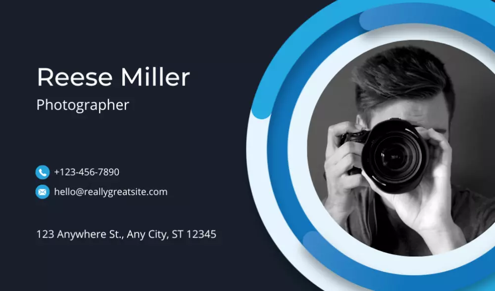 تصميم كارت شخصى