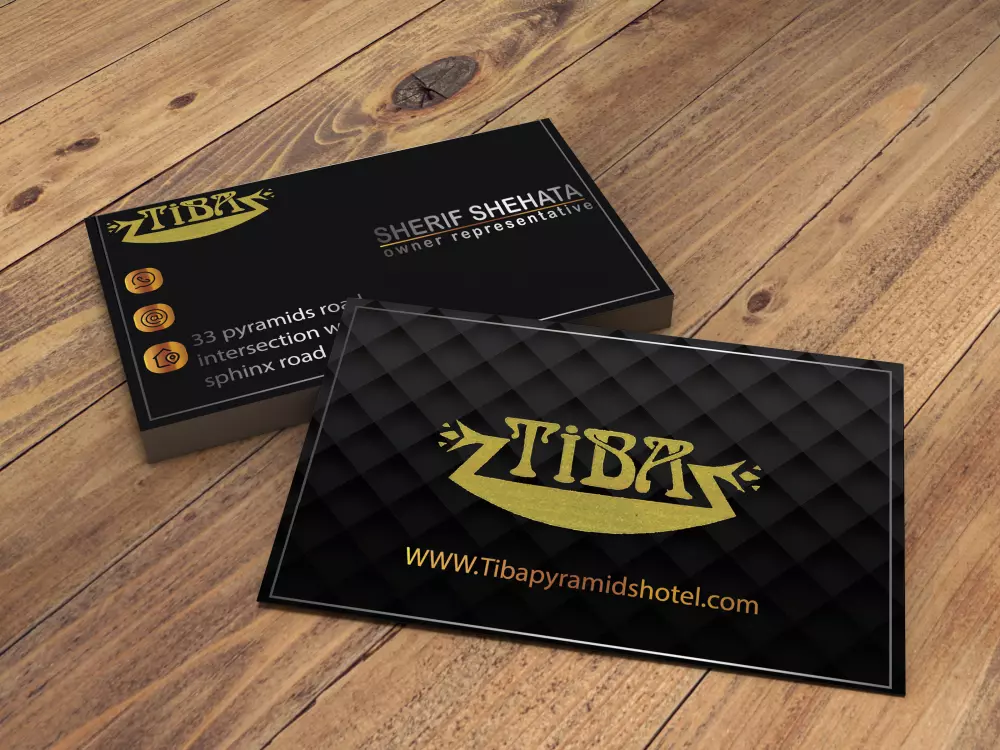 تصميم بطاقة عمل