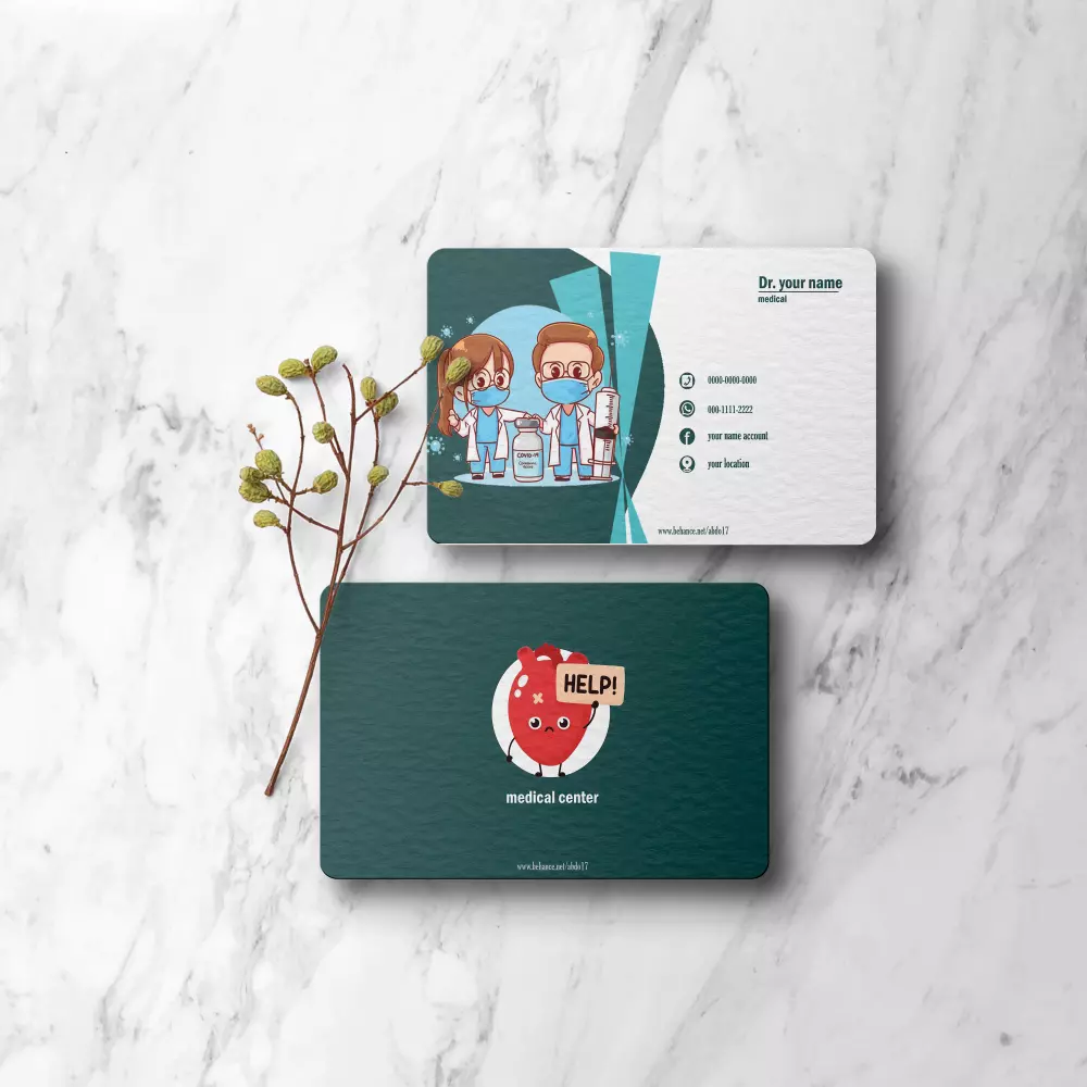 تصميم بيزنس كارد- Business card