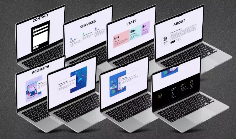 تصميم وتطوير موقع إلكتروني