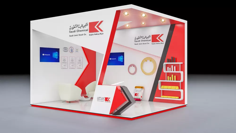 تصميم بوثات Booths فريدة تعكس هويتك التجارية