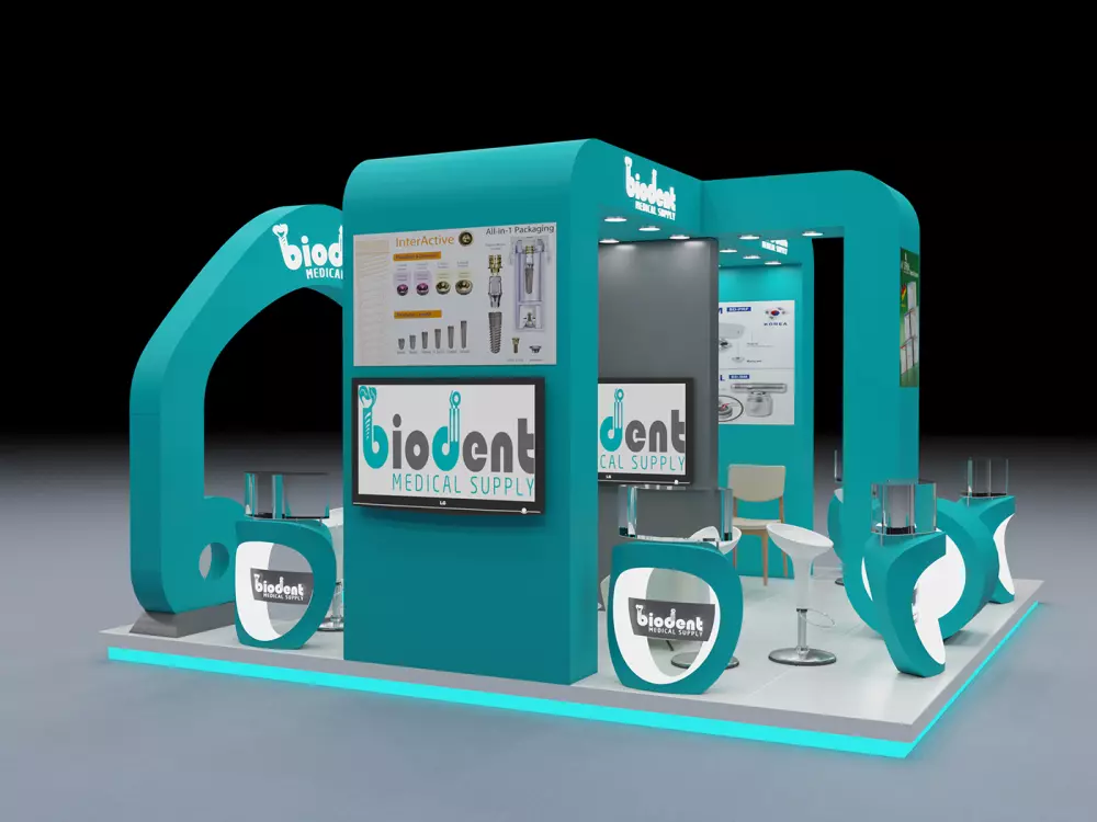 تصميم بوثات Booths فريدة تعكس هويتك التجارية