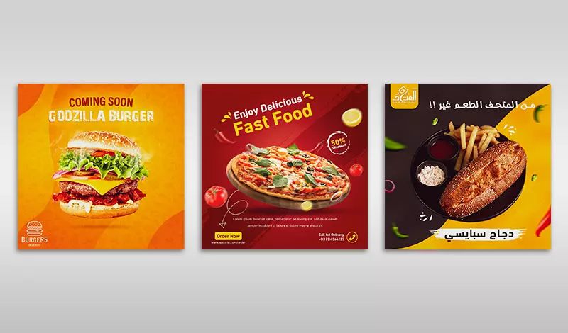 تصميم بوستات سوشيال ميديا احترافي