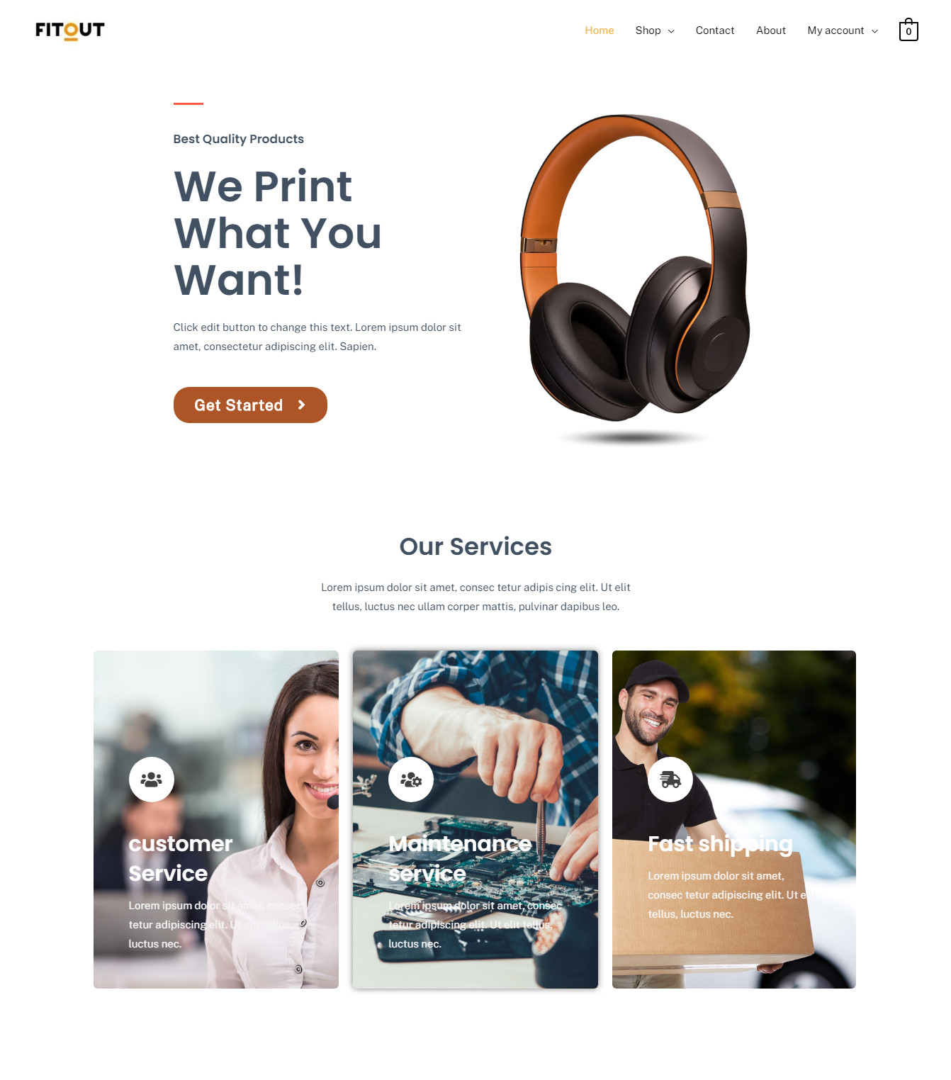 تصميم موقع إحترافي و سهولة ادارتة