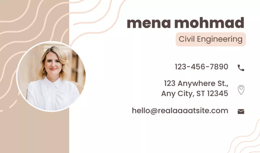 تصميم بطاقات عمل  تصميم Business card