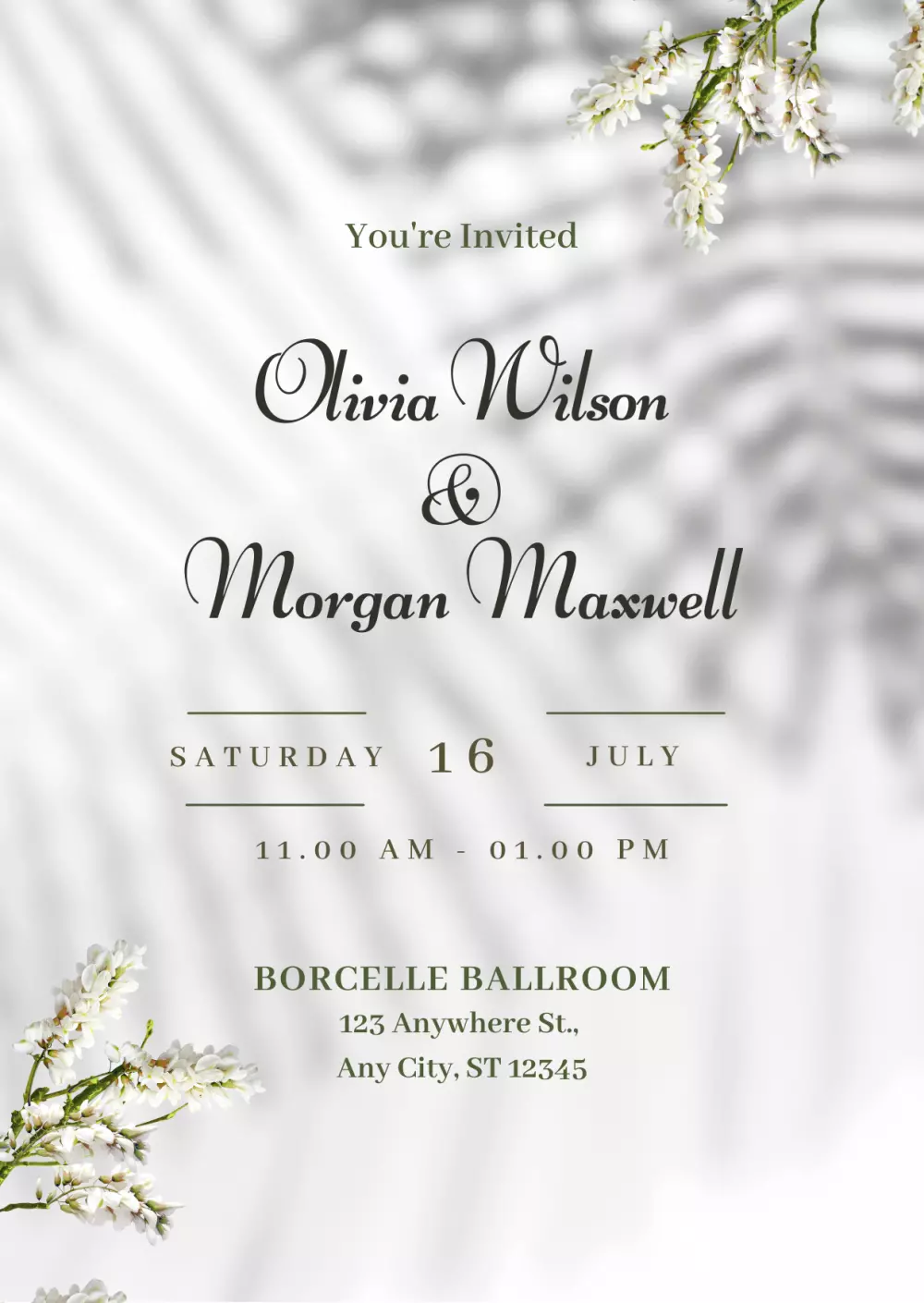 تصميم دعوات زفاف