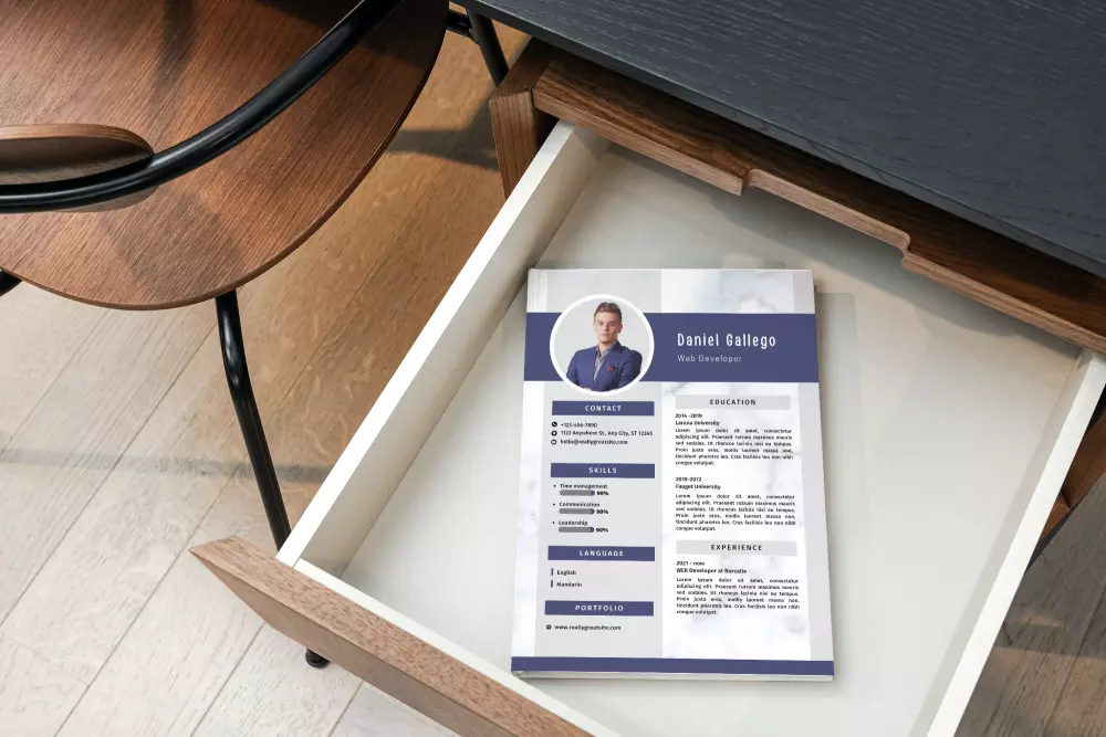 تصميم سيره ذاتيه تصميم cv