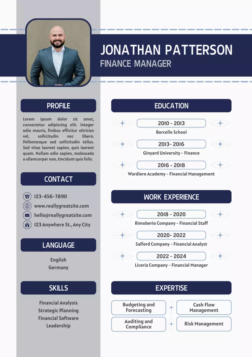 تصميم سيره ذاتيه تصميم cv