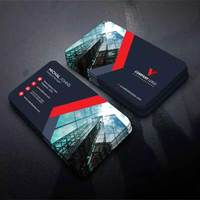 تصميم business card