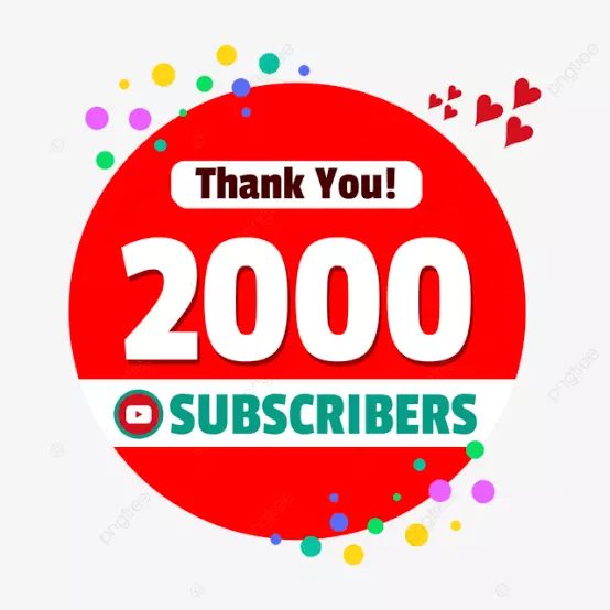 زياده المشتركين اليوتيوب 2000 مشترك بـ15 دولار