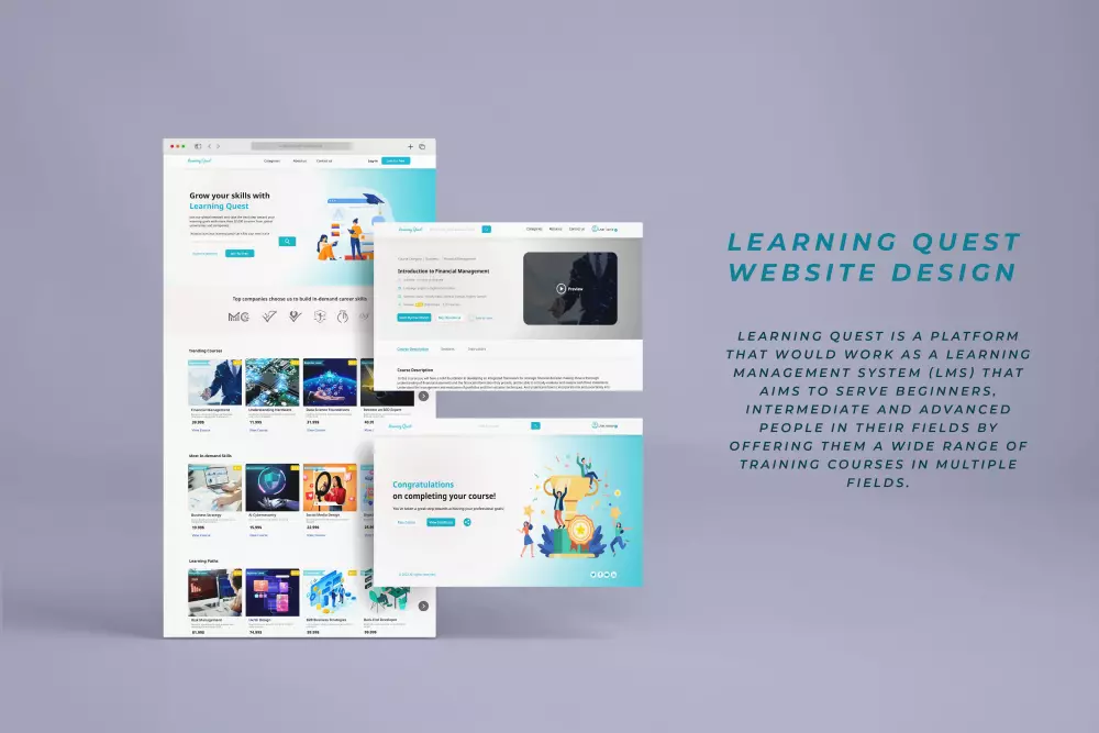 تصميم واجهات موقع او تطبيق بشكل احترافي