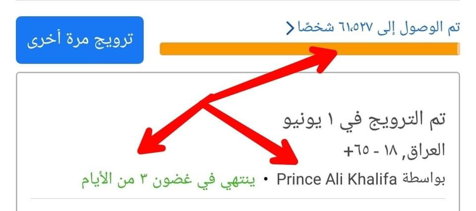 ادارة صفحاتك التجارية وتحقيق معدل وصول للمشتري