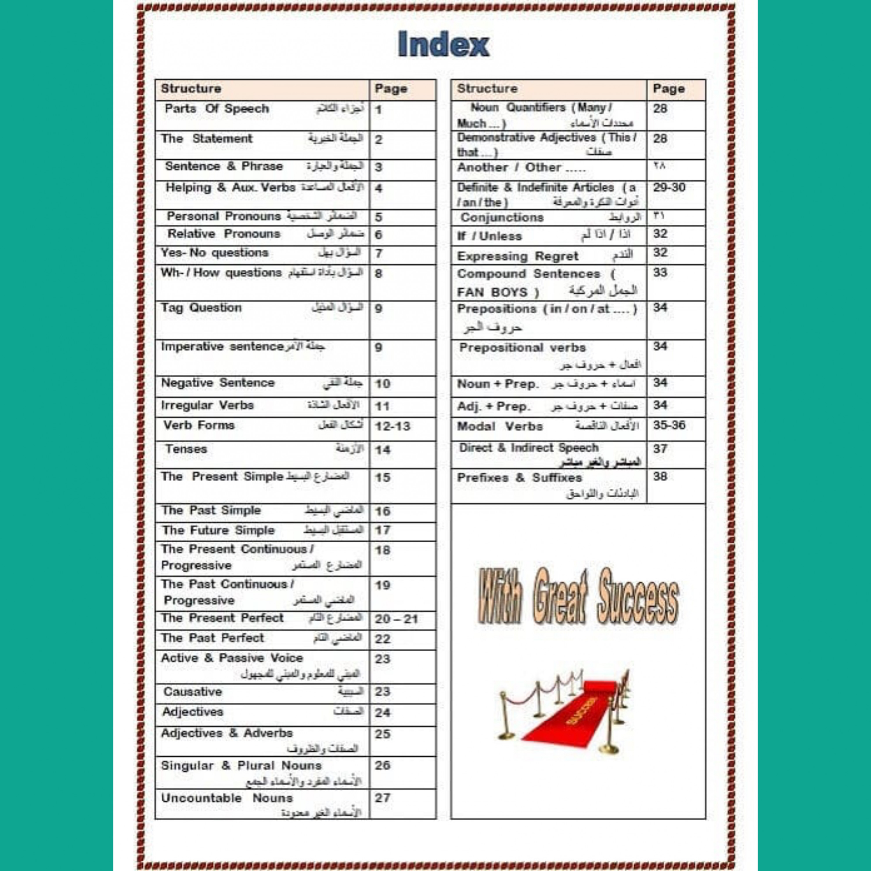 دورة قواعد اللغة الانجليزية كاملة Pdf لجميع المستويات