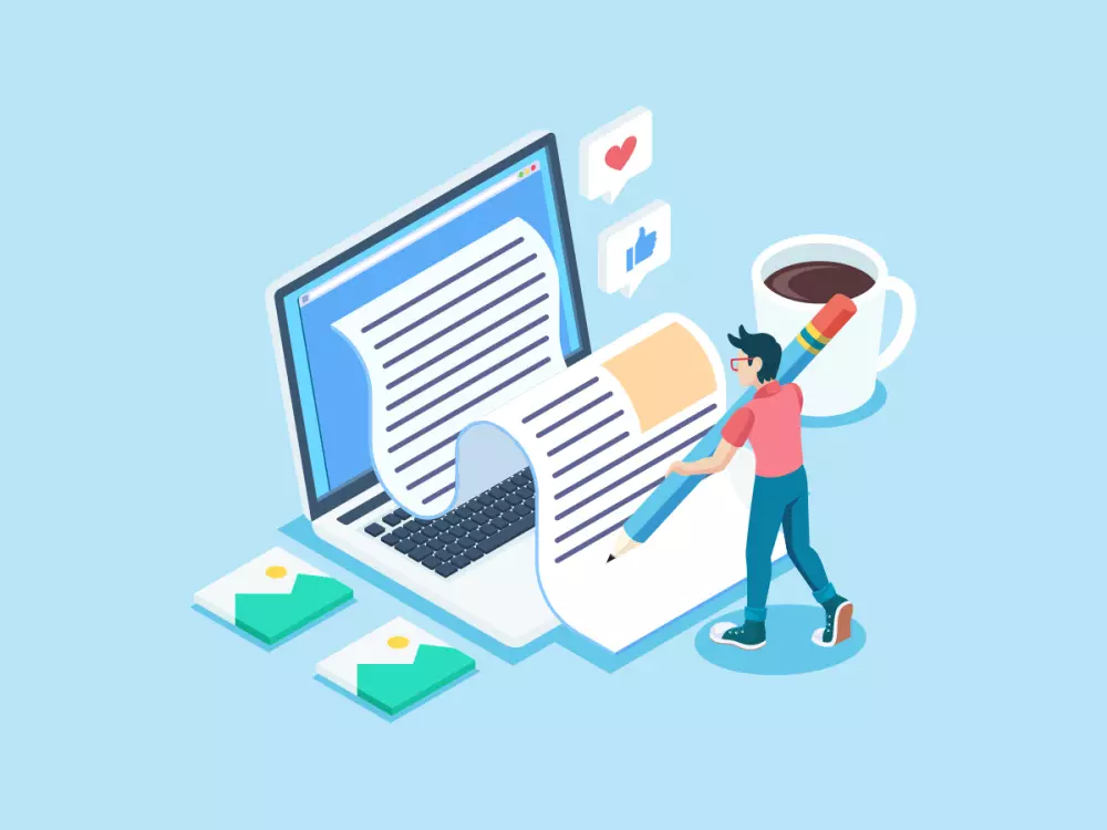 كتابة محتوى السوشيال ميديا التسويقي والابداعي