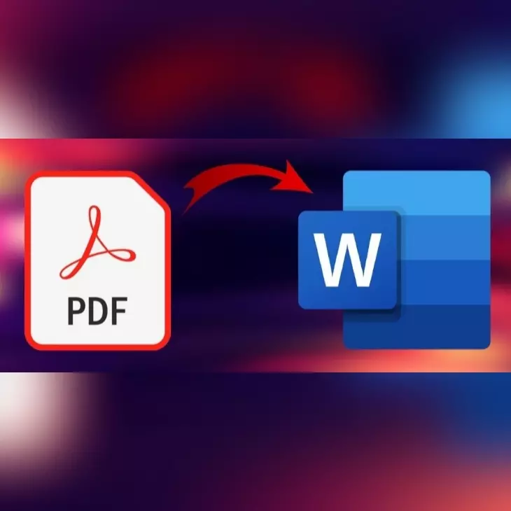 تحويل ملف PDF إلى WORD